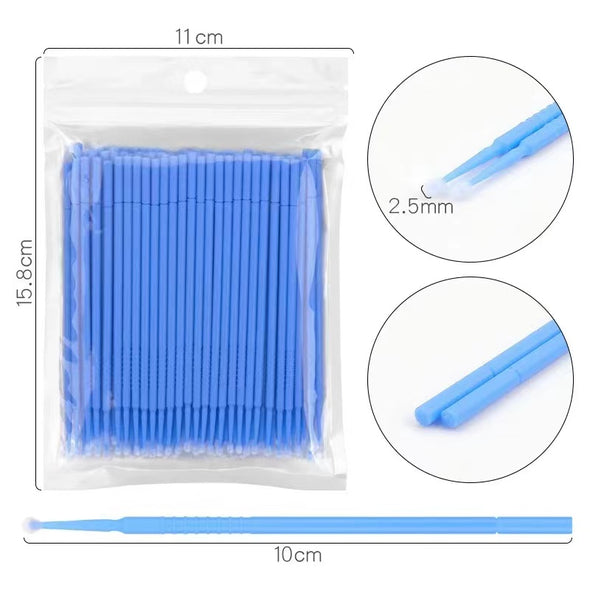 Disposable Micro Brush 100pcs/pack