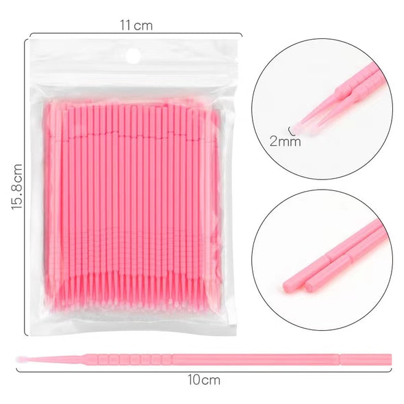 Disposable Micro Brush 100pcs/pack