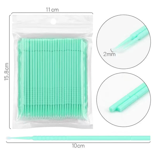 Disposable Micro Brush 100pcs/pack