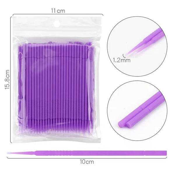 Disposable Micro Brush 100pcs/pack