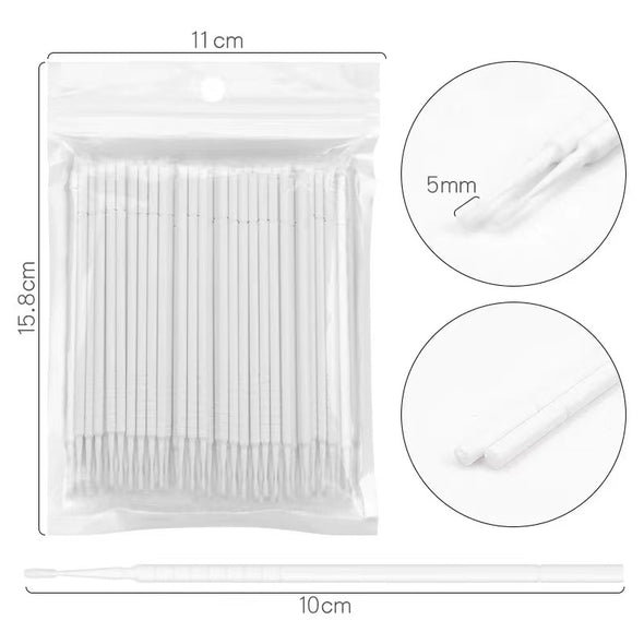 Disposable Micro Brush 100pcs/pack