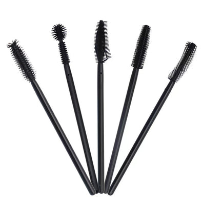 Black Silicone Eyelash Extensions Brush