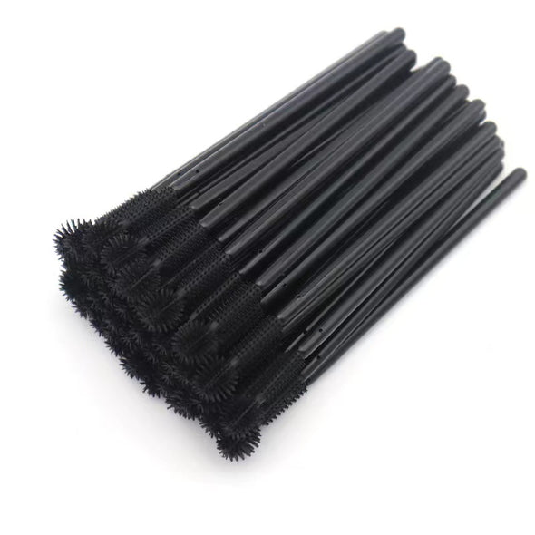 Black Silicone Eyelash Extensions Brush