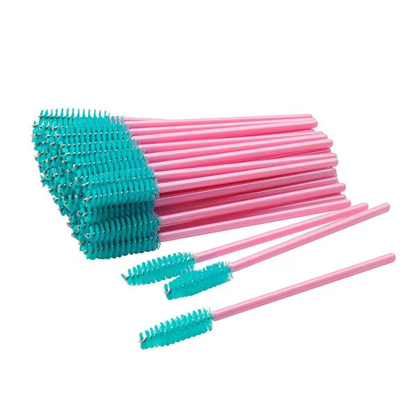 Pink Handle Plastic Lash Brush