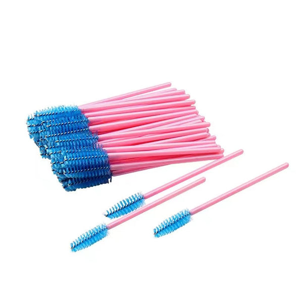 Pink Handle Plastic Lash Brush