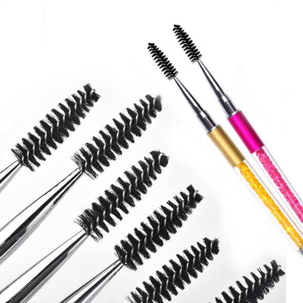 Rhinestone Diamond Tube Eyelash Spoolies Brush