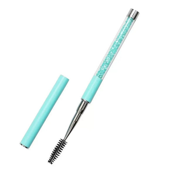 Rhinestone Diamond Tube Eyelash Spoolies Brush