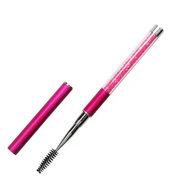 Rhinestone Diamond Tube Eyelash Spoolies Brush