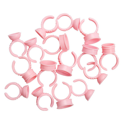 Pink Glue Ring (100pieces/pack)