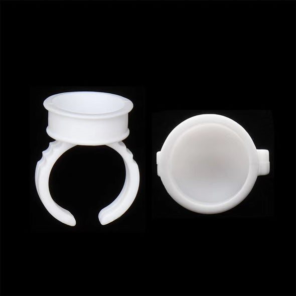 White Glue Ring Cup(100pieces/pack)