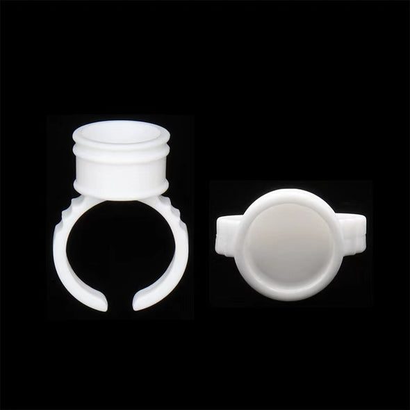 White Glue Ring Cup(100pieces/pack)