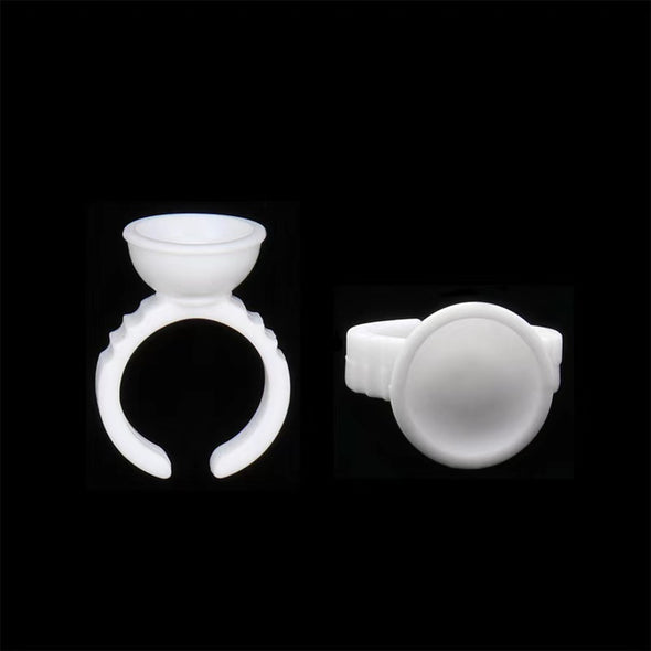 White Glue Ring Cup(100pieces/pack)