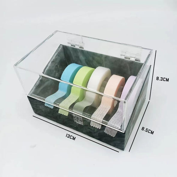 Tape Cutter&Storage Box For Lash Tape