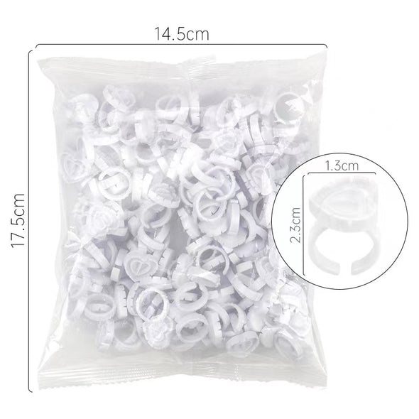 Heart Shaped Blooming Glue Cup(100pieces/pack)