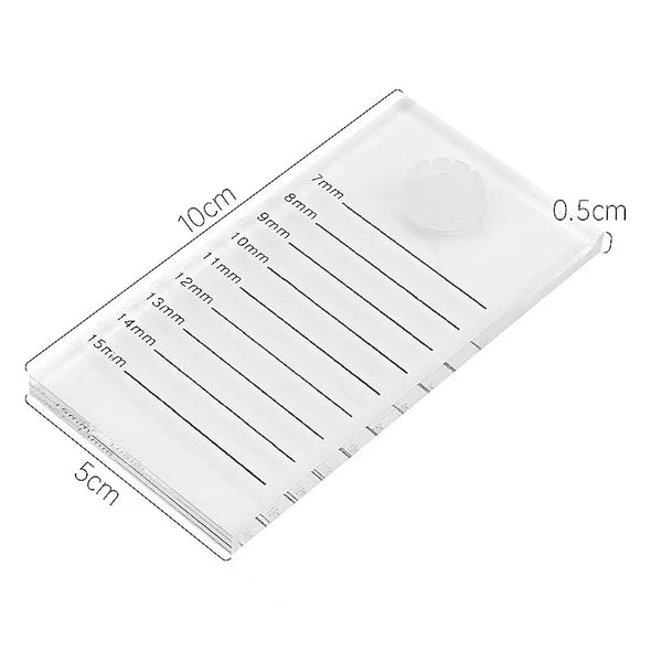 New 2 in 1 Acrylic Pallet For Lash Extensions