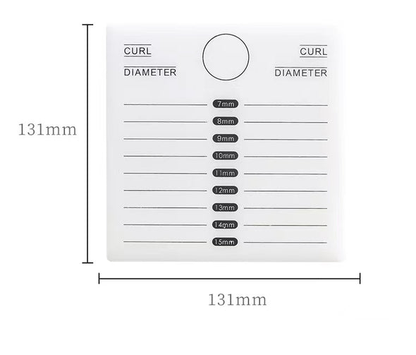 Large Double Row Acrylic Lash Pallet