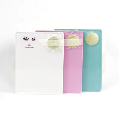 Lash Pallet&Glue Holder Pallet (include 1 jade stone)